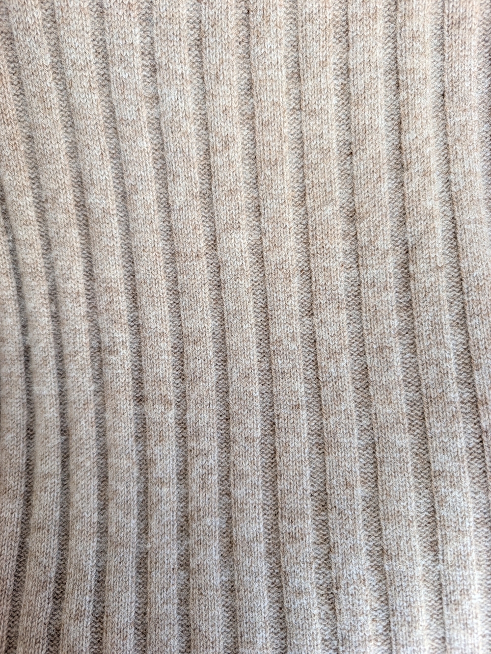 Quince Ribbed Midi Skirt in Beige - Picture 5 of 5